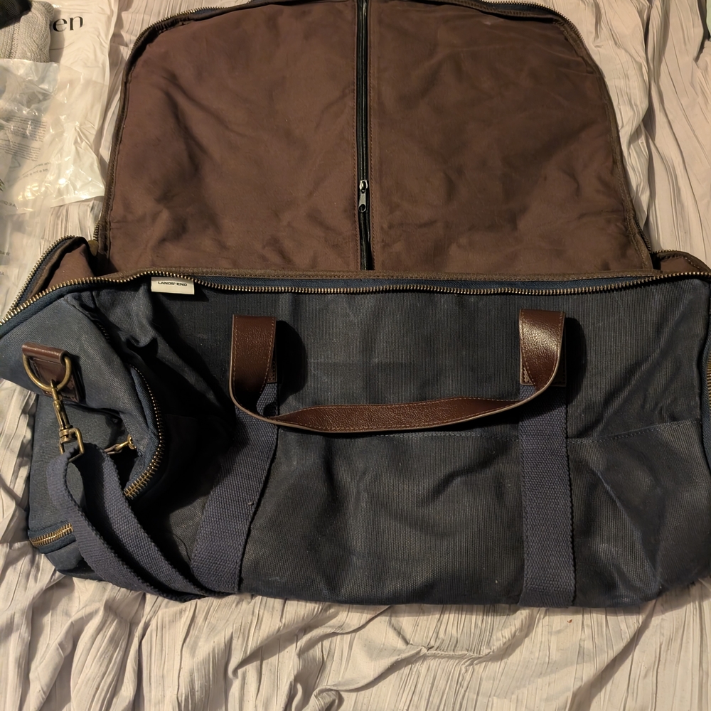 Lands End Garment Duffle Bag